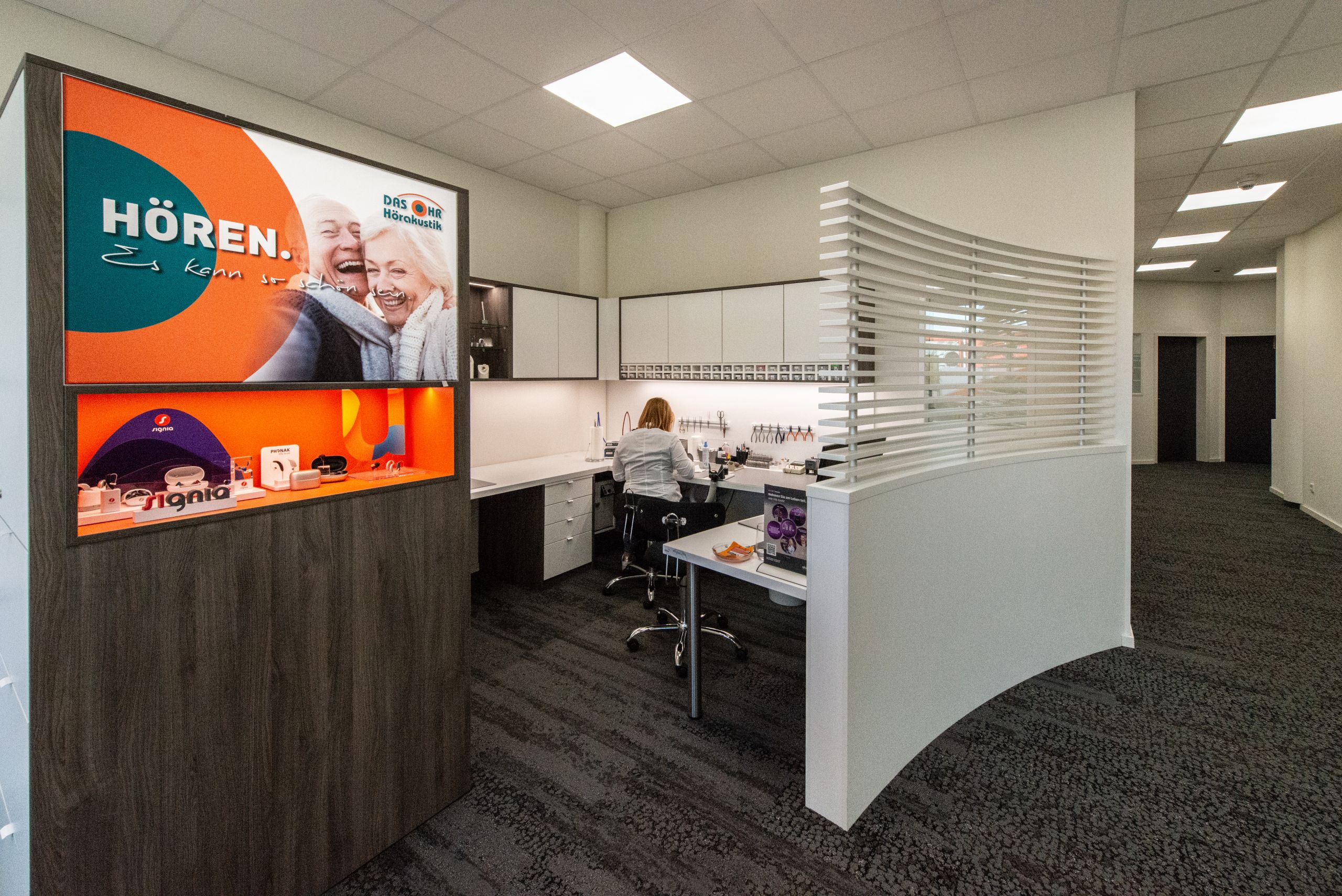 Panzer Shopconcept - Ladenbau, Objekteinrichtung Projekt: Das Ohr